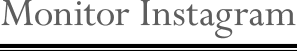 Monitor Instagram